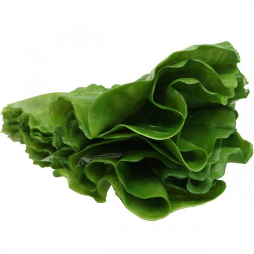 Floristik24 Deco salotos Dirbtinių salotų lapų salotų maisto replika 16×11cm