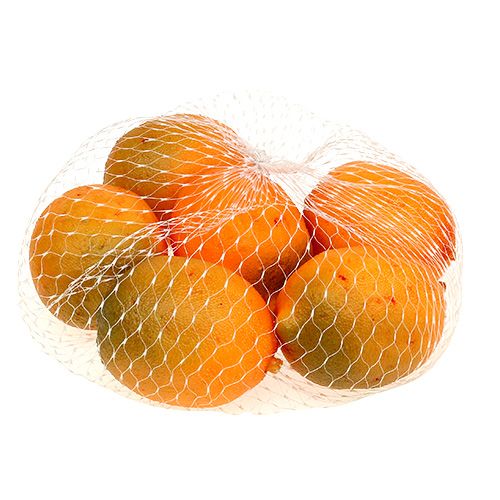 Floristik24 Dirbtinė citrina 7cm 6vnt