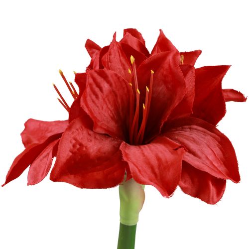 Dirbtinės Amaryllis Kalėdinės gėlės Raudonos Dirbtinės gėlės L40cm