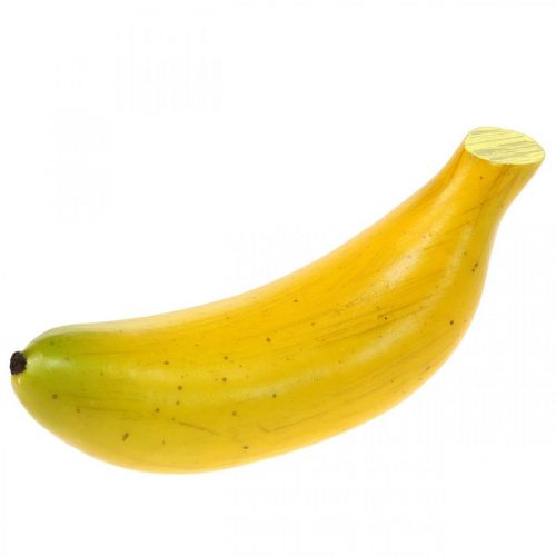 Floristik24 Dirbtinis bananas Deco vaisius Dirbtinis vaisius Ø4cm 13cm