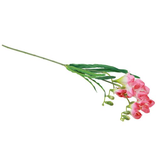 daiktų Dirbtinės sodo gėlės Fresia Pink 58cm