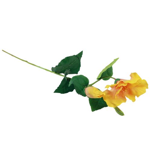 daiktų Dirbtinės gėlės Hibiscus Yellow 62cm