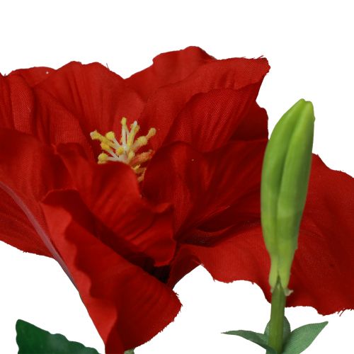 daiktų Dirbtinės gėlės Hibiscus Red 62cm