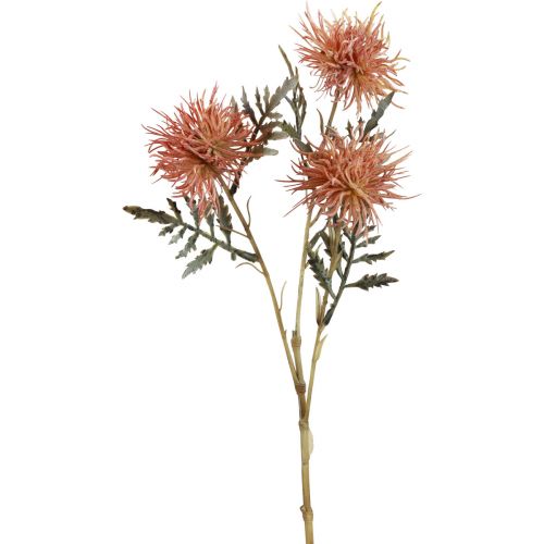 Floristik24 Dirbtinės gėlės dirbtinės gėlės rudeninės 3 gėlės raudonos 48cm