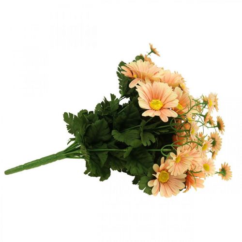 daiktų Dirbtinių ramunėlių dirbtinių gėlių puokštė Orange Peach 44cm
