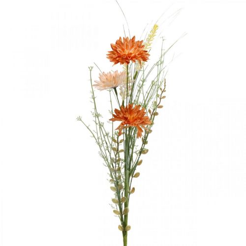 Floristik24 Dirbtinės pievos gėlės Oranžinės dirbtinės gėlės Pick vasaros dekoracijoje