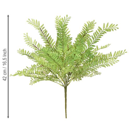 daiktų Dirbtinis paparčio dekoravimas, dirbtinis papartis, dirbtinis augalas, žalias, 42 cm