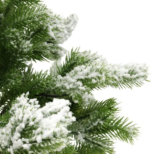 Floristik24 Dirbtinė mini Kalėdų eglutė maiše Snowy Ø32cm H55cm