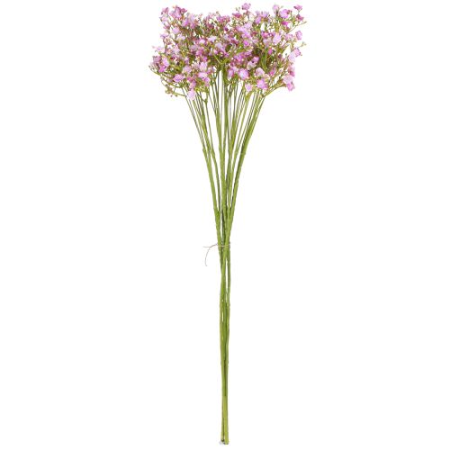 daiktų Dirbtinė gipso žolė purpurine spalva L68cm 4 vnt