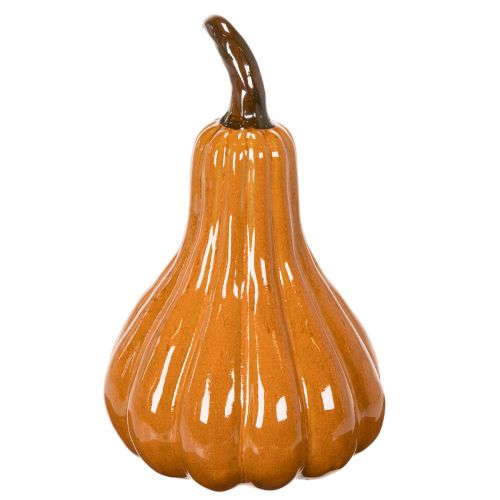 Keraminė stalo dekoracija „Moliūgas“ rudeninis 26 cm | Floristik24.lt