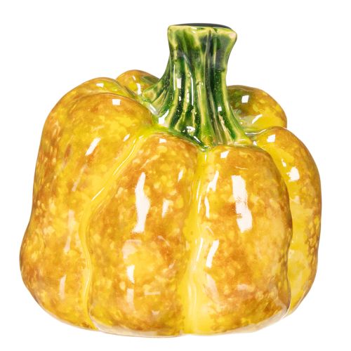 Moliūgo figūrėlė rudens stalo dekoravimui, rudens dekoras, 10 cm, 2 dalys | Floristik24.lt