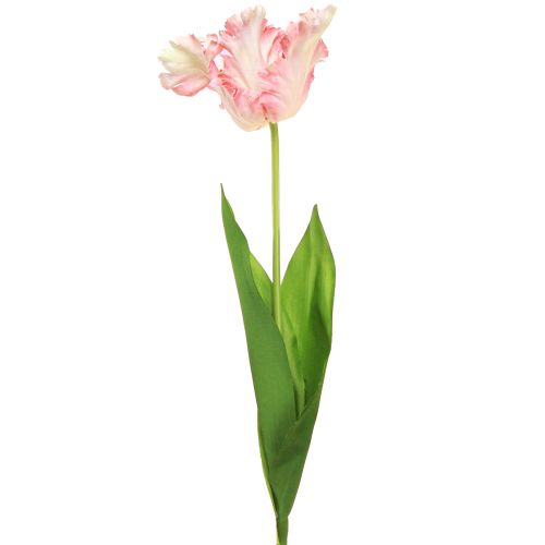 daiktų Dirbtinė gėlė papūga tulpė Dirbtinė tulpė rožinė 69cm