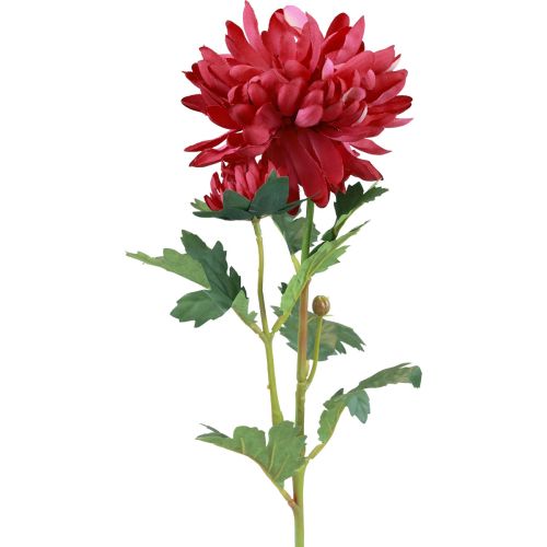 Dirbtinės gėlės dekoratyvinės jurginai dirbtinės gėlės Bordo 61cm