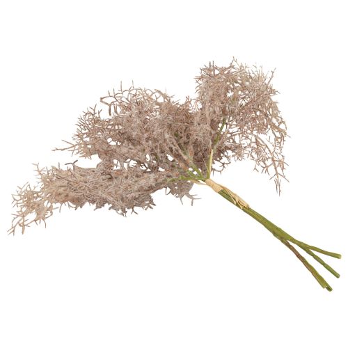 Floristik24 Dirbtinių gėlių dekoracija, koralo šakelė, dekoratyvinės šakelės baltai ruda 40cm 4 vnt