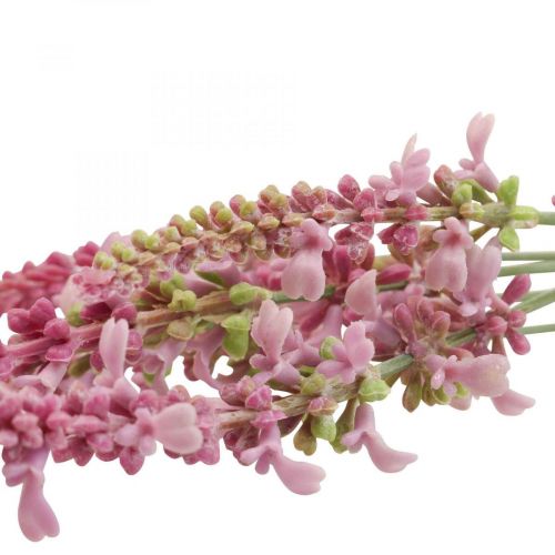 daiktų Dirbtinės gėlės, levandų puošmena, levandų purpurinė kekė 45cm 3 vnt