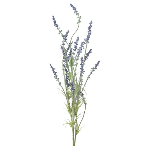 daiktų Dirbtinės gėlės levandų dekoracija levandų šakelė violetinė 48cm