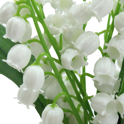 Floristik24 Dirbtinės pakalnutės baltos 25cm 3vnt
