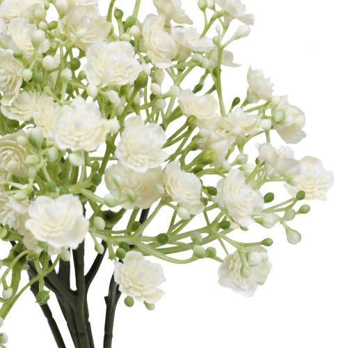 Floristik24 Gypsophila dirbtinės gėlės gipso žolė balta L30cm 6 vnt