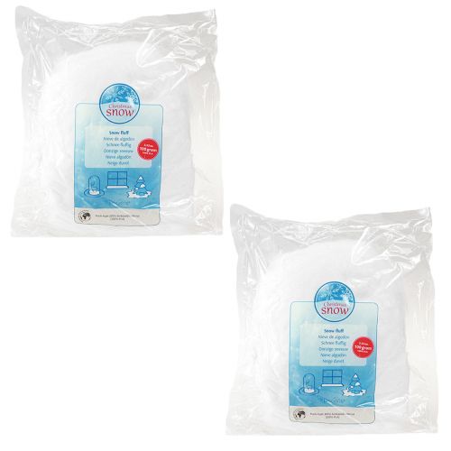 daiktų Dirbtinis sniegas Pūkuotas dirbtinis sniegas Bio pagrindu 100g × 2vnt