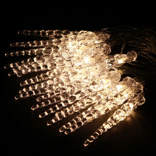 daiktų LED girlianda varveklis žiemos lauko laikmatis 24 LED 460cm
