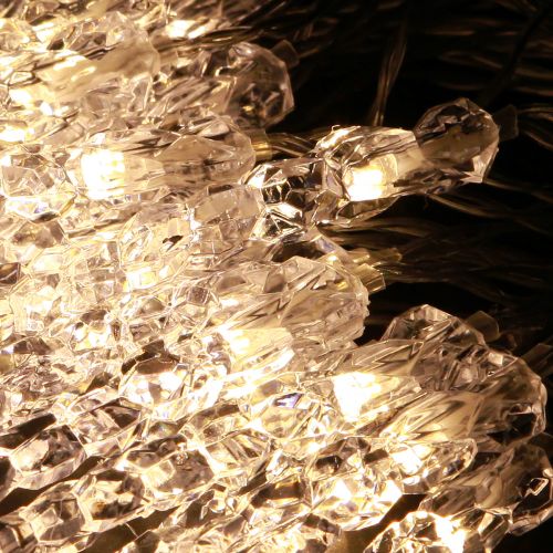 daiktų LED girlianda varveklis žiemos lauko laikmatis 24 LED 460cm