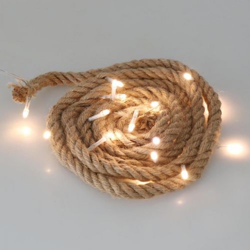 Floristik24 LED šviesos grandinės laidas vidinei LED girliandai 190cm 20L šiltai baltas