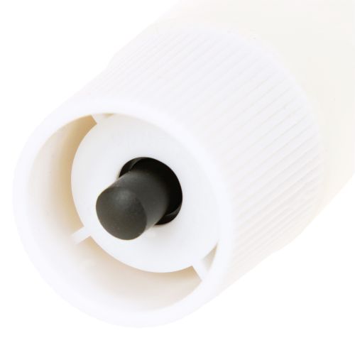 daiktų LED žvakės, baltos, kūginės, vaškinės, šiltai baltos, 24,5 cm, 2 vnt.