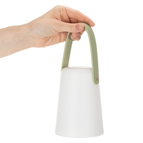 Lempa su rankena, nešiojama LED lemputė, skirta naudoti lauke ir viduje, 22 cm, 3 dalys | Floristik24.lt