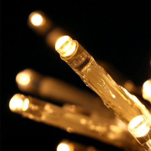 Floristik24 LED pasakų lemputės 10er 1.3m šiltai baltos, maitinamos baterijomis