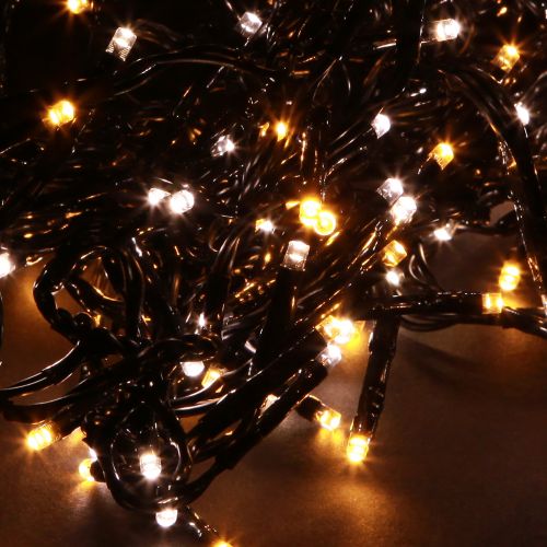 daiktų LED šviesos grandinės blokas lauko laikmatis 144 LED 130cm