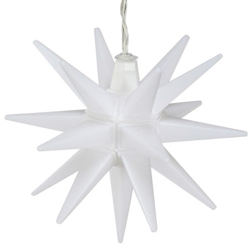 Floristik24 LED žvaigždės išorėje baltos šviesos žvaigždės baterija Ø12cm H66cm