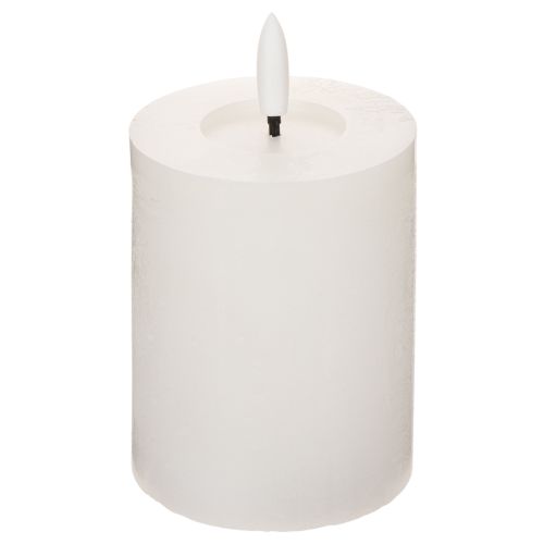LED žvakė su mirksinčia rankena ir laikmačiu, Ø7 cm, 12 cm