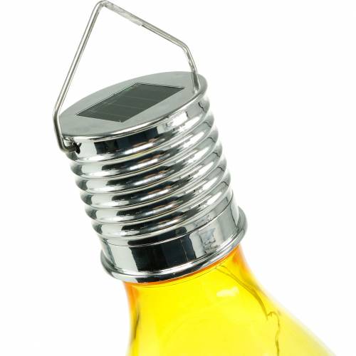 Floristik24 Sodo dekoravimo saulės LED lemputė įvairių spalvų 15cm 4vnt