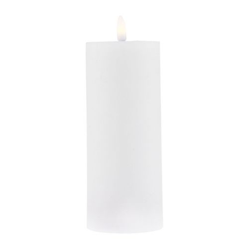 Floristik24 LED žvakė su laikmačiu tikro vaško žvakė judanti liepsna 19cm