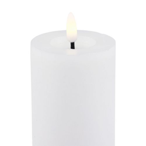 daiktų LED žvakė su laikmačiu tikro vaško žvakė judanti liepsna 19cm