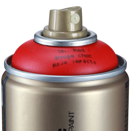 daiktų Dažų purškiklis raudonas Montana Gold satin matinis 400ml