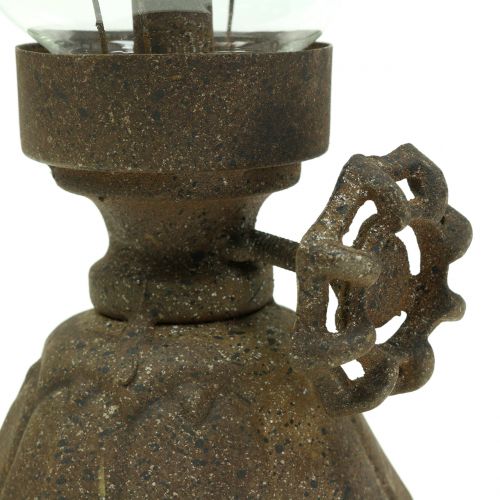 Dekoratyvinis šviestuvas antikvarinis Ø11,5cm H25cm | Floristik24.lt