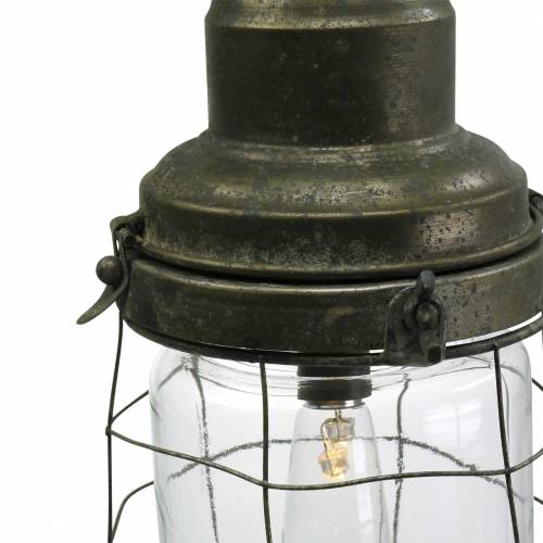 Floristik24 Deco lempos laivo šviestuvas su grandinėle, skirtas pakabinti LED Ø13,5cm H29,5cm