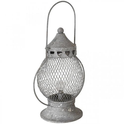 daiktų Metalinis žibintas, LED lempa, Shabby Chic Ø16cm H33,5cm