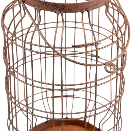 daiktų Sodo žibinto metalinė patina rankena vintage Ø19,5cm