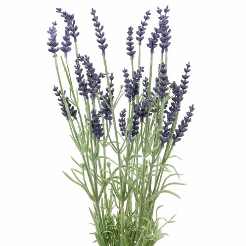Floristik24 Dirbtinis levandų krūmas violetinis 51cm
