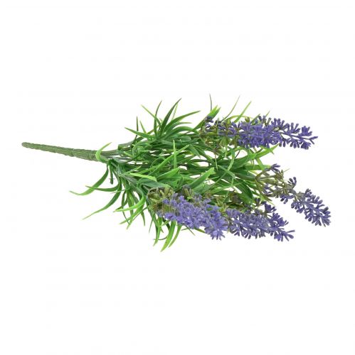 daiktų Dirbtinės levandos Dekoratyvinės levandų šakelės Pick Purple 33cm 4vnt