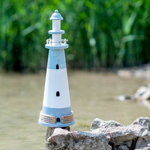 Floristik24 Švyturys Ø16cm H50.5cm Mėlynas