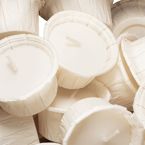 daiktų Arbatinė žvakutė popieriniame įmautėlyje šventinėms progoms ir nuotaikoms Light One 4 cm 50 vnt.