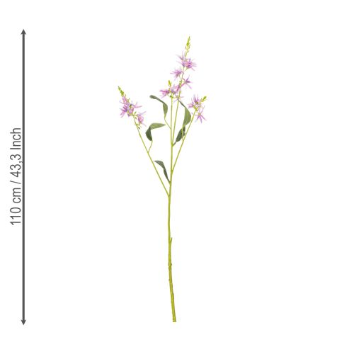 daiktų Dirbtinė gėlė Triteleia elegantiškam gėlių dekoravimui gyvenamosiose patalpose, 110 cm, 2 vnt.