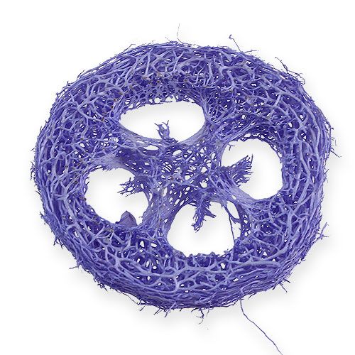 Floristik24 Luffa diskai šviesiai violetiniai 25 vnt