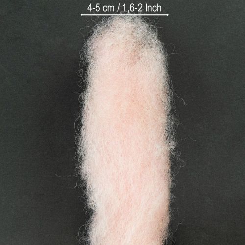 daiktų Lunte rožinė vilna Lunte natūrali vilna vandeniui atspari spalvai atspari 5 cm 10 m