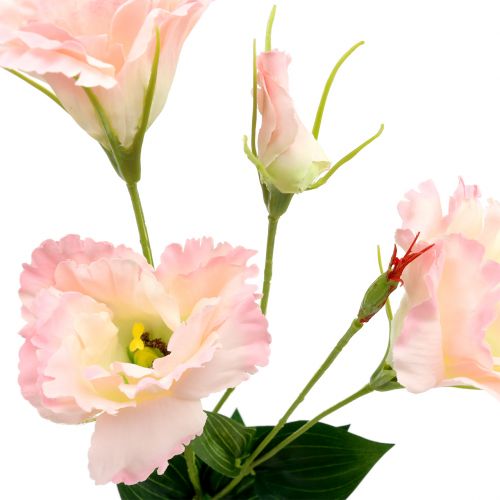 daiktų Lysianthus dirbtinė rožinė 87,5 cm