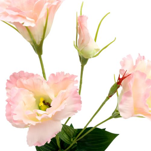 daiktų Lysianthus dirbtinė rožinė 87,5 cm