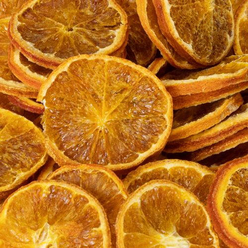 daiktų Mandarinų griežinėliai džiovinti natūralus papuošalas Kalėdų 500g